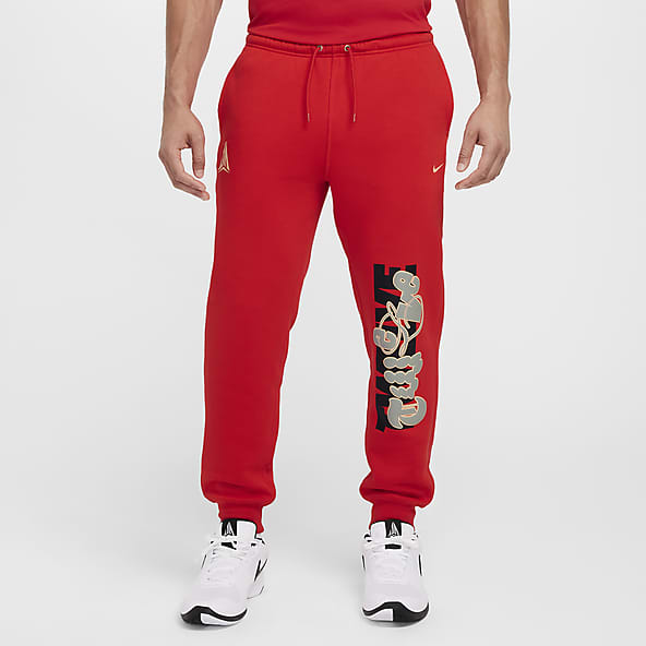 Nike red jogger shop